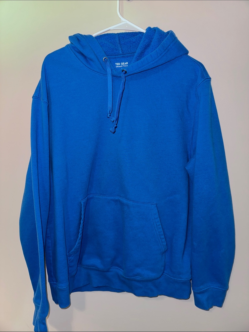tek gear Electric Blue Hooded Pullover Sweatshirt
